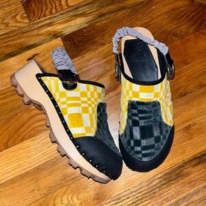 Brain Dead Energy Absorber Checkered Clogs